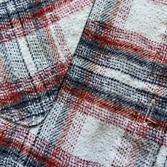 Eazy-E Flannel shirt upcycle-recycle vintage - Picture 3 of 3